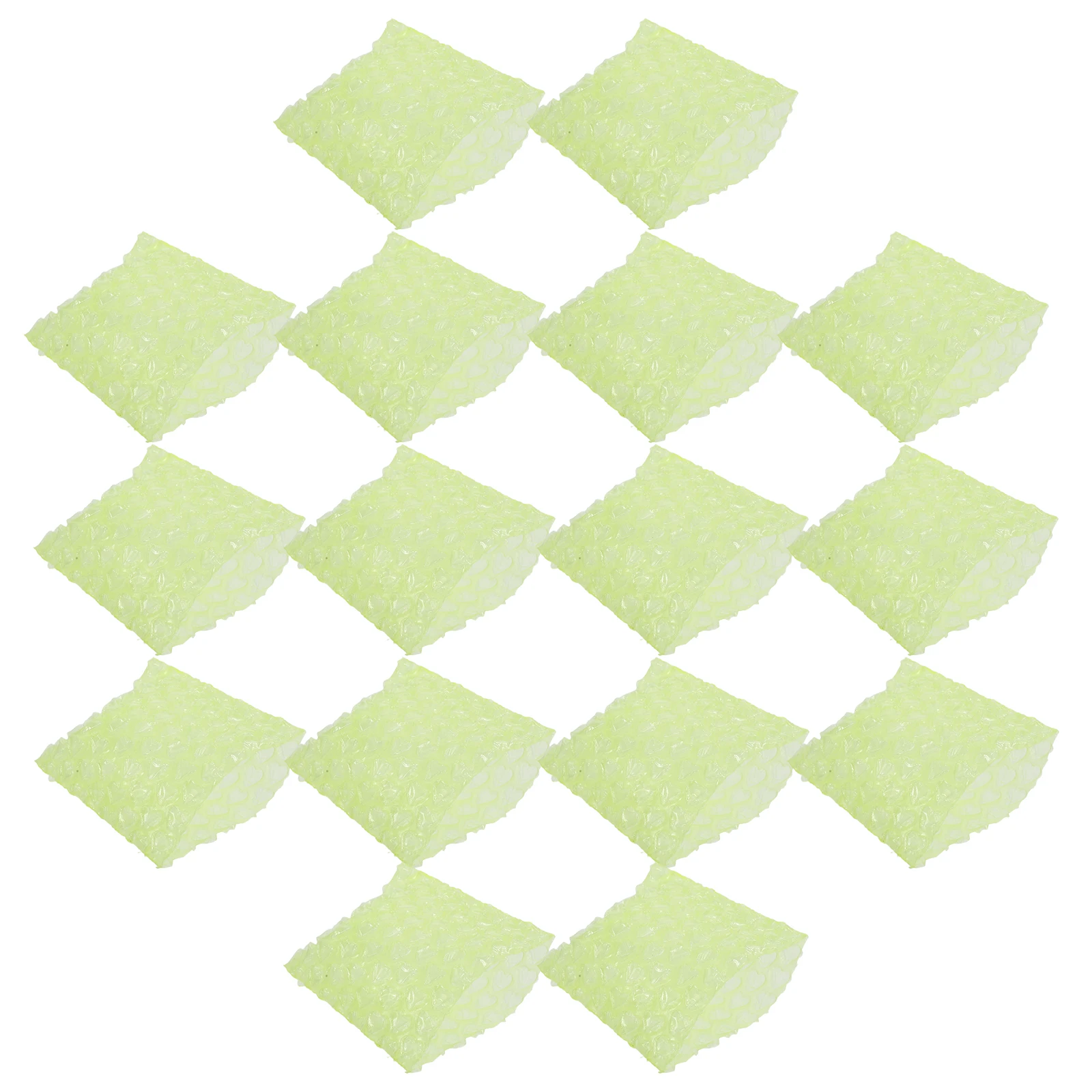 100pcs Heart-Shaped Bubble Envelope Thickened Packaging Bag Shockproof Protective Wrapping For Express Shipping Storage