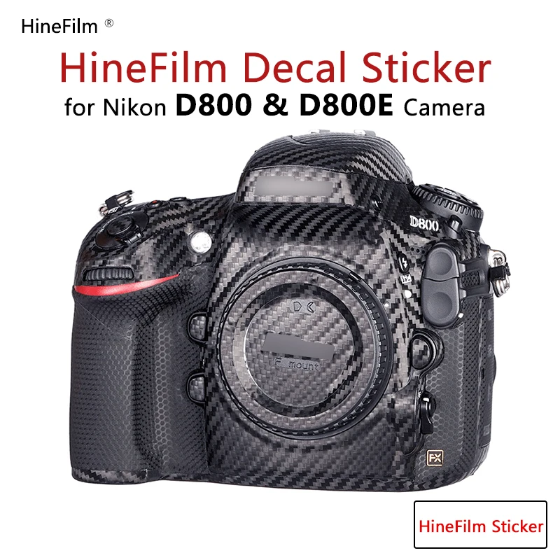 D800 Camera Decal Skin for Nikon D800 D800E Camera Decal Stickers Protector Cover Film Warp Cover Case