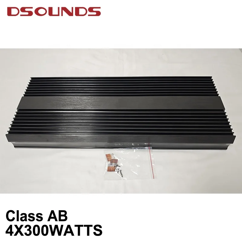 2026 MA-300.4 Big Power 300W*4CH at 4ohm ClassAB Car Amplifier Newly Upgraded Car Amplifier with Full Range Car Audio
