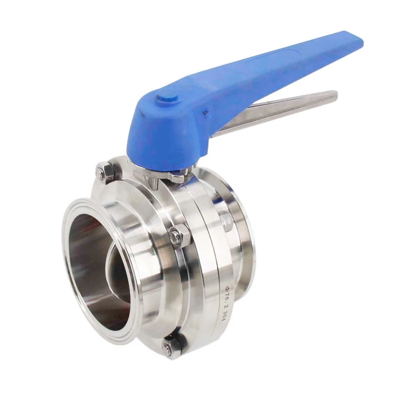 

3"TC Stainless Steel Tri-clover Butterfly Valve Squeeze Trigger