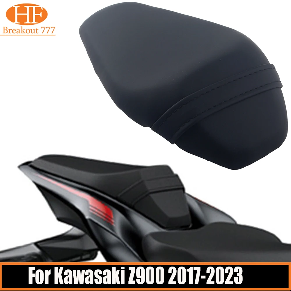 Motorcycle Rear Passenger Seat Rear Pillion Passenger Pad For Kawasaki Z900 2017 2018 2019 2020 2021 2022 2023  ﻿