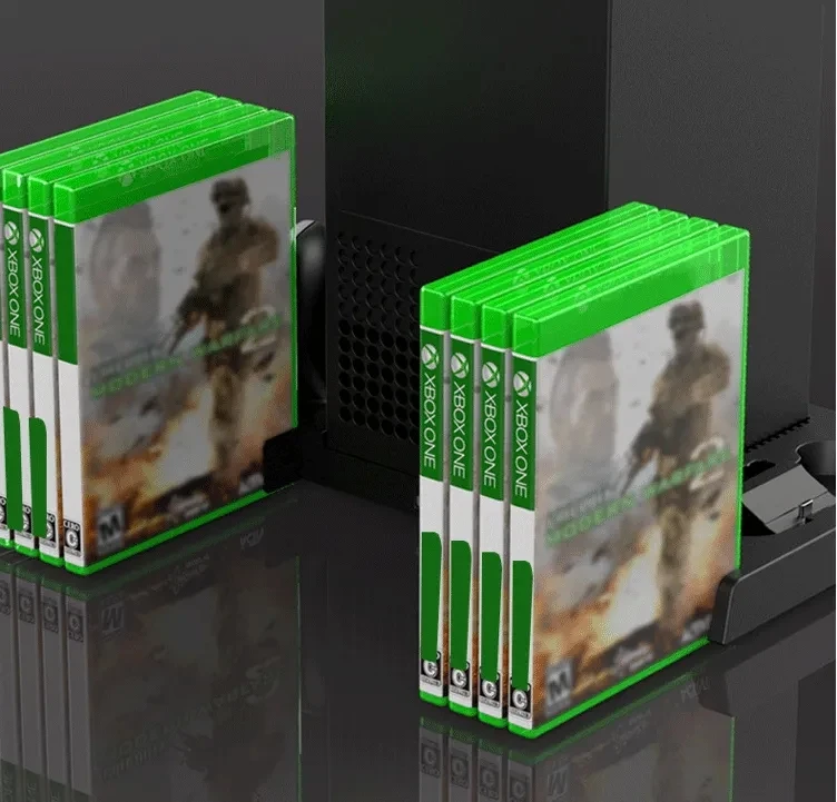 2025 PG-XBX023 для хоста XBOX серии S, многофункциональная зарядная охлаждающая база с аксессуарами для крючков для наушников