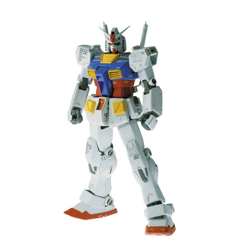 En stock, Bandai MG 1/100 RX782 No. 1 jugador, Yuanzu, versión de tarjeta Gundam Ka, modelo ensamblado