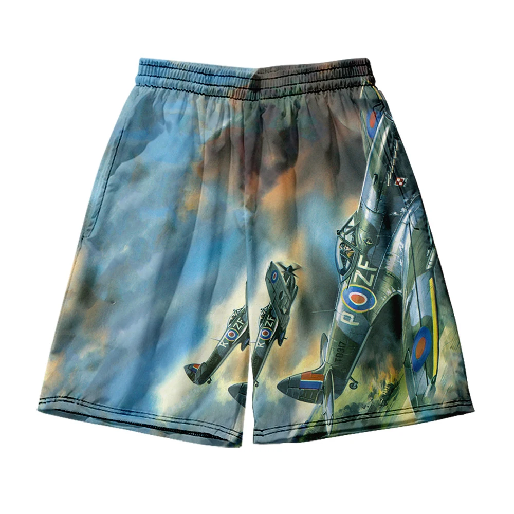 Homens e mulheres de impressão 3D digital praia shorts, roupas casuais, calças de casal, tendência da moda, 17