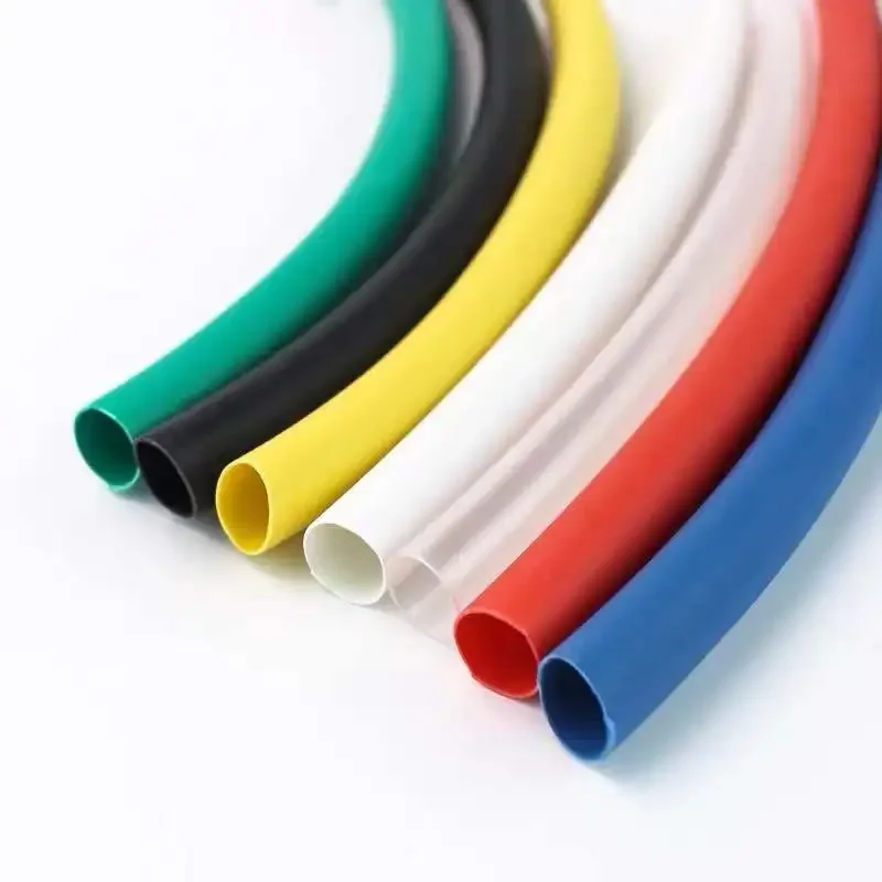 2: 1 color 1mm 2mm 3mm 5mm 6mm 8mm diameter shrink tube hot shrink tube winding line for DIY connector data line maintenance 1M