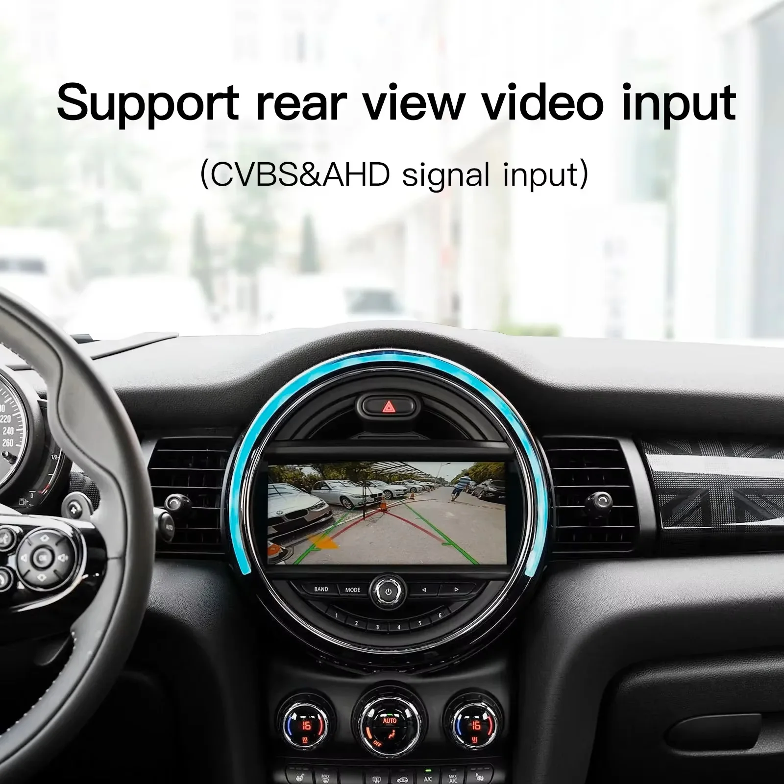 2025 NEW Wireless CarPlay Android Mirror For Mini CIC R55 R56 R57 R58 R59 R60 R61 Hardtop Countryman Cooper Clubman