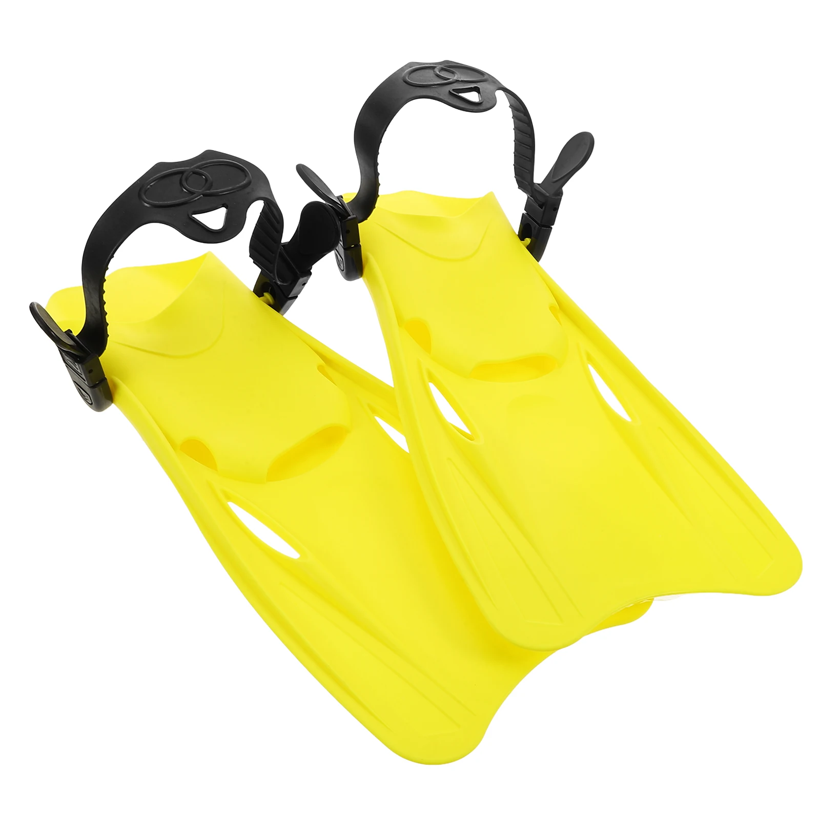 

Diving Fins Equipment Short Swim Flippers Snorkeling Beach for Swimming Tpr