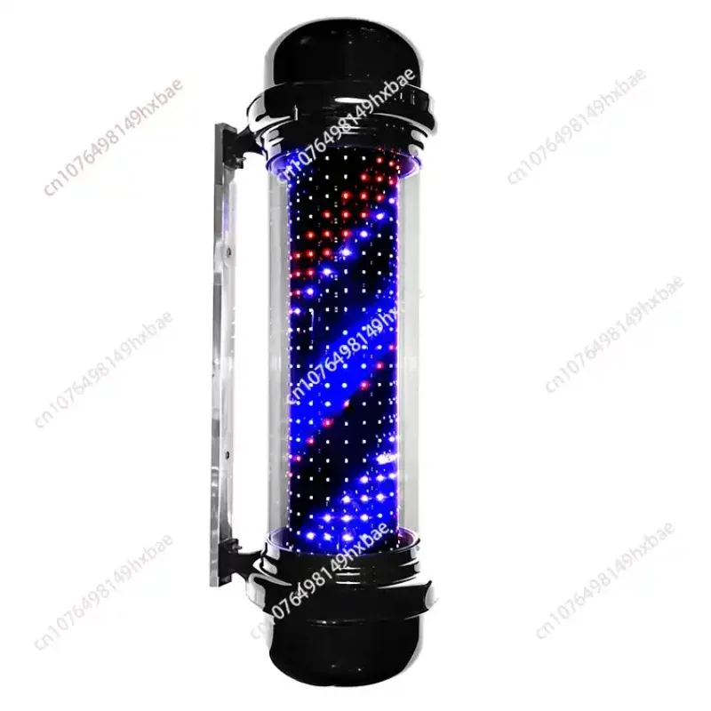 LED Hair Salon, Barber Shop Light, Column, Red, White and Blue, LED Hair Salon, Wall Turning Light