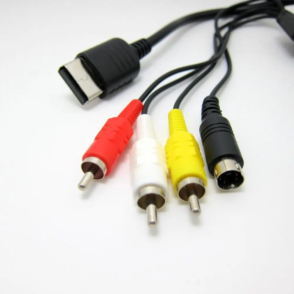 Dreamcast Baru-Kabel SAV Video Audio Super-Bit (Kabel S-AV Komposit)-Kabel A/V S-video untuk Sistem Dreamcast Sega