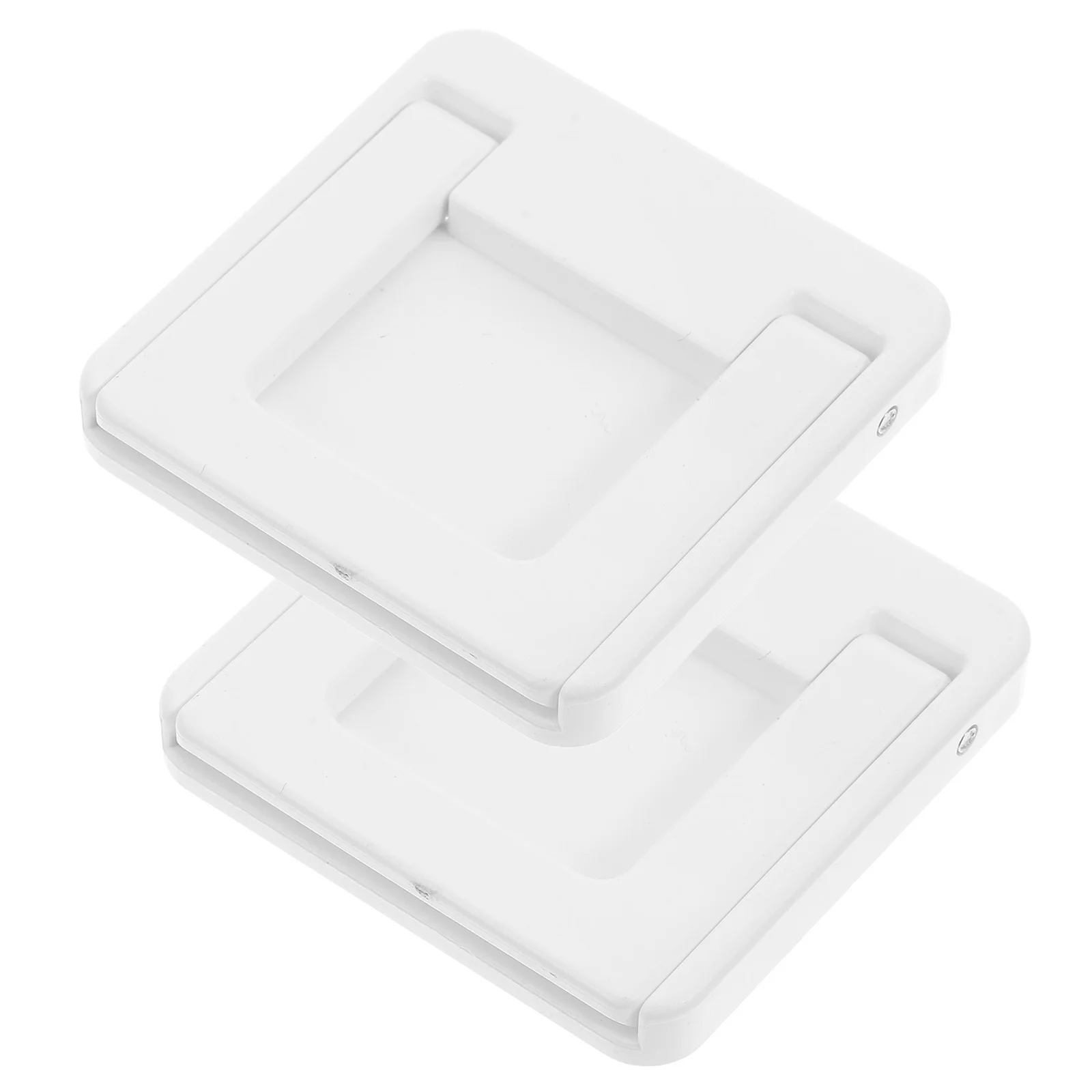 2 قطعة مقابض للخزانة قشر عصا الحديثة درج يسحب للمطبخ الحمام خزانة خزانة الأثاث طوي المضادة للتصادم #5