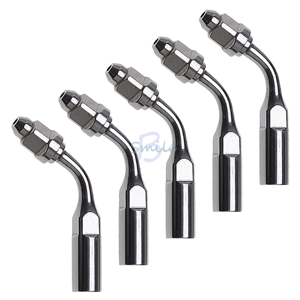 

New 5pcs/pack Dental Ultrasonic scaler tips Compatible for Woodpecker/EMS/SATELEC scaler E1/E2 dental technician tool