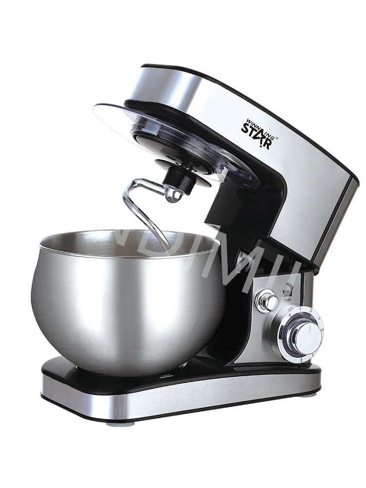 5L Kitchen Mixer /Dough Kneading/Whip Cream Machine 1000w Power Desktop Appliances Home With Three Types Of Mixing Heads