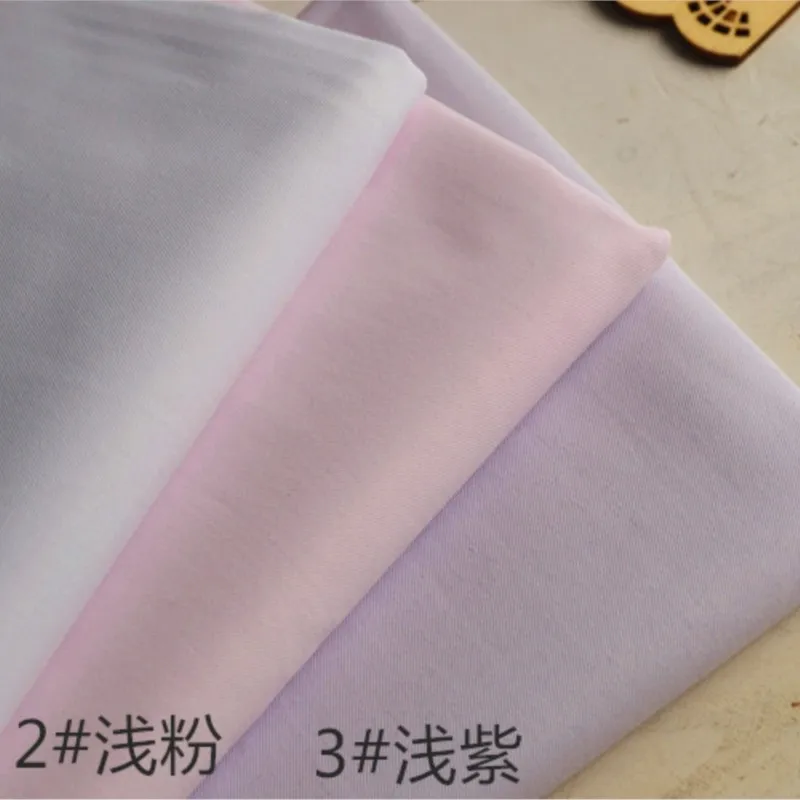 Tender Color Solid Shirt Lining Casual Korean Style Dress Cloth Handmade