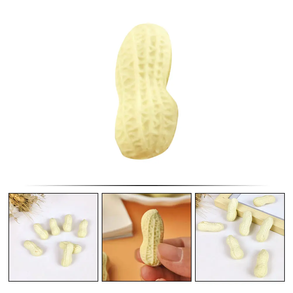 

30 Pcs Peanut Eraser Bulk for Kids Cute Small Erasers Classroom Award Rubber Pencil Erasers Portable Smooth Drawing