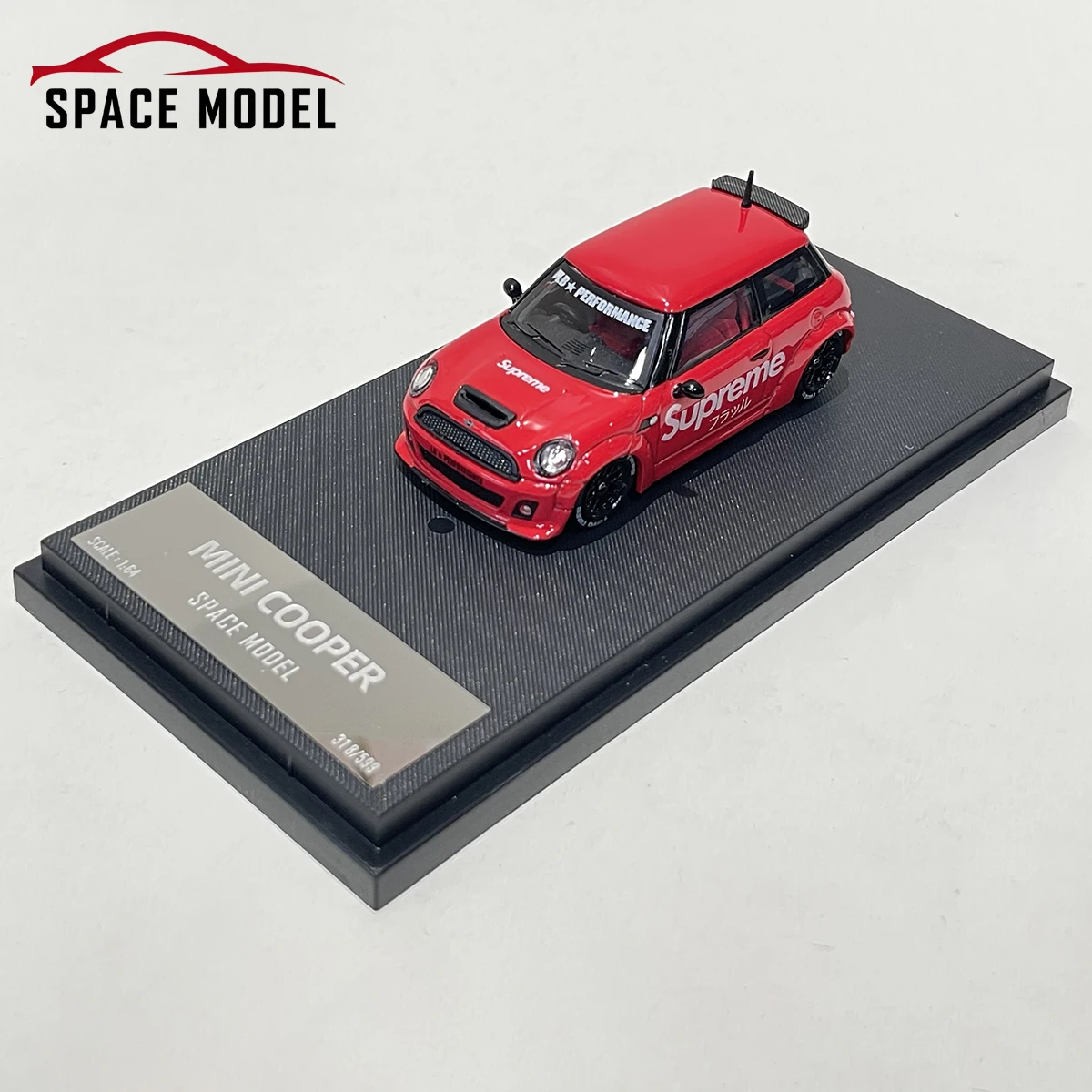 In Stock Time Micro TPC BSC 1:64 Mini Cooper BMW Rainbow Supreme