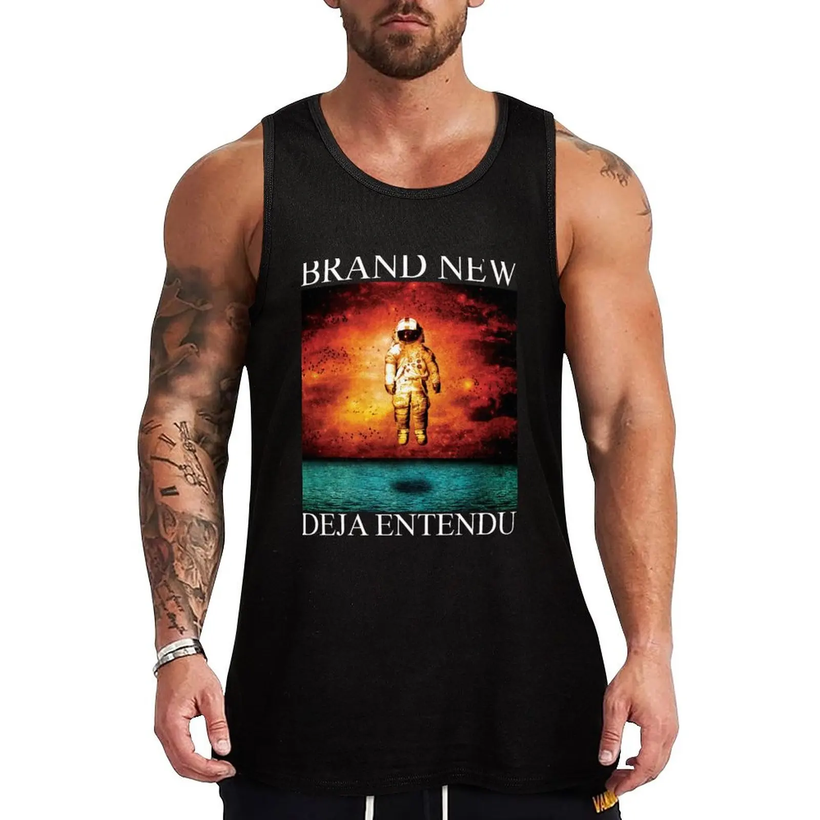 

Brand New Deja Entendu Tank Top muscle t-shirt Men's sleeveless Men's gym t-shirt sports vest