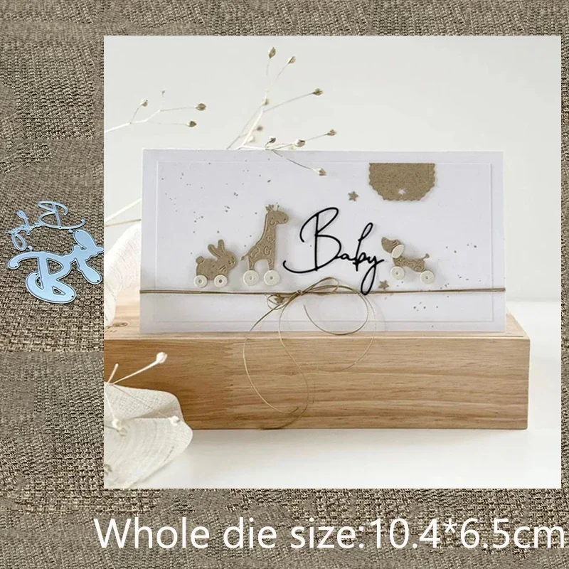 

New Design Craft Metal stencil mold Cutting Die baby decoration scrapbook die cut Album Paper Card Craft Embossing