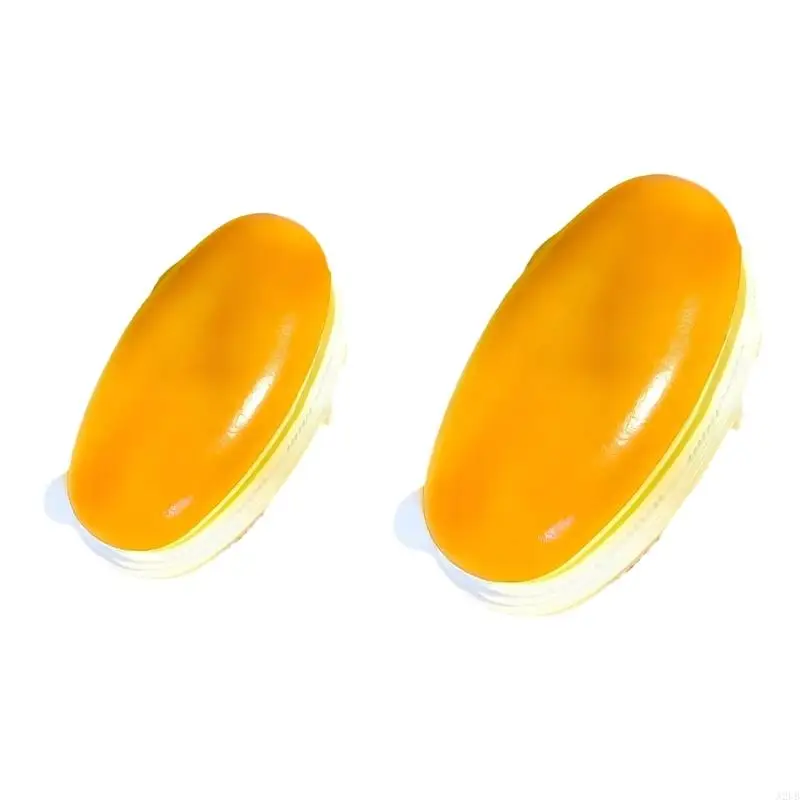 Looking PU Foams Bread Squeeze Toy Very Slow Motion Highly Realistic Texture Fun Desk Accessory A2UB
