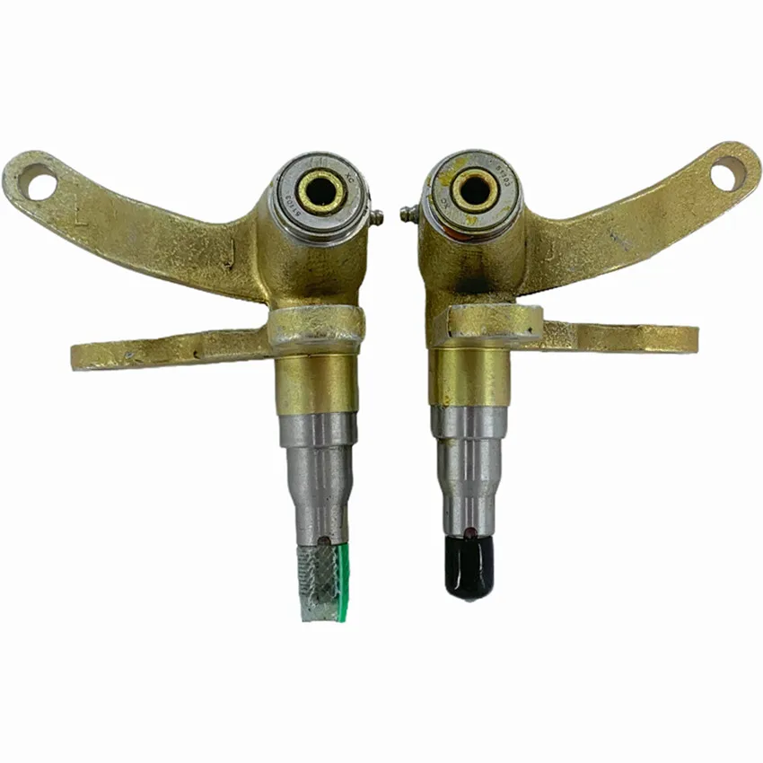 LVTONG Electric Patrol Car Front Steering Knuckle Claw Assembly, Electric Sightseeing Vehicle Steering Shaft Connector (Left and Right Pair)