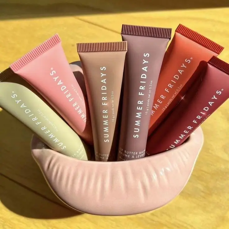Original Summer Fridays Polypeptide Butter Lip Balm Liquid Hydrating Moisturizing Lip Gloss Cosmetics Lipstick Cosmetic Lip Care image 5