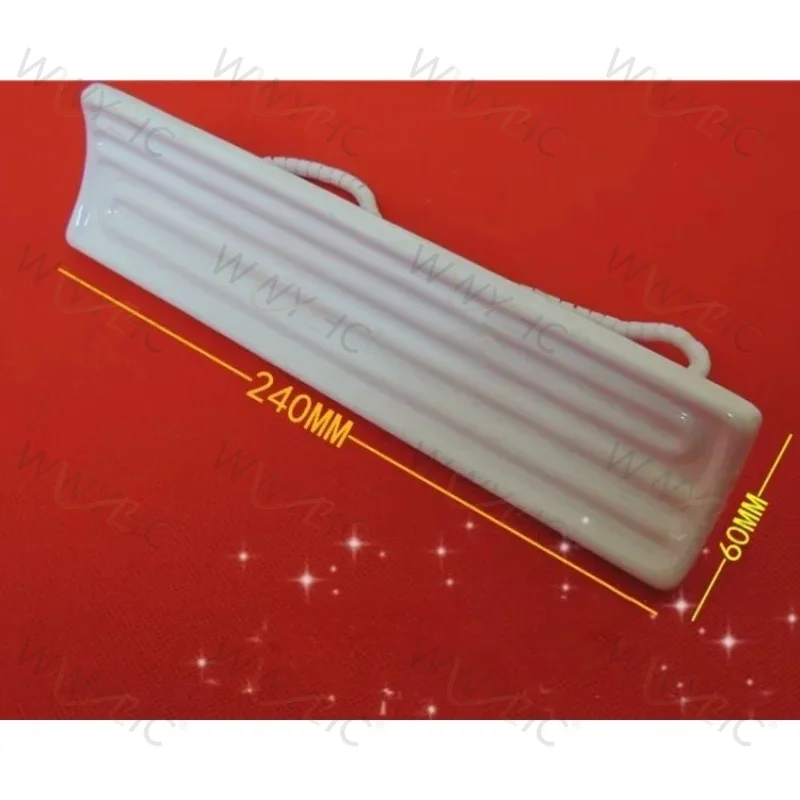 For Arc Ceramic Heating Plate Far Infrared Heating Plate 60*240MM BGA Rework Station Blister Machine