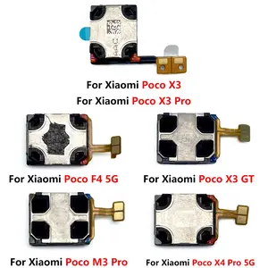 Bilashmart Earpiece Earphone Ear Speaker Sound Flex Cable Xiaomi Poco M6 Pro 5G X3 NFC F1 F2 F3 F4 GT X4 Pro 5G Earphone Top Receiver
