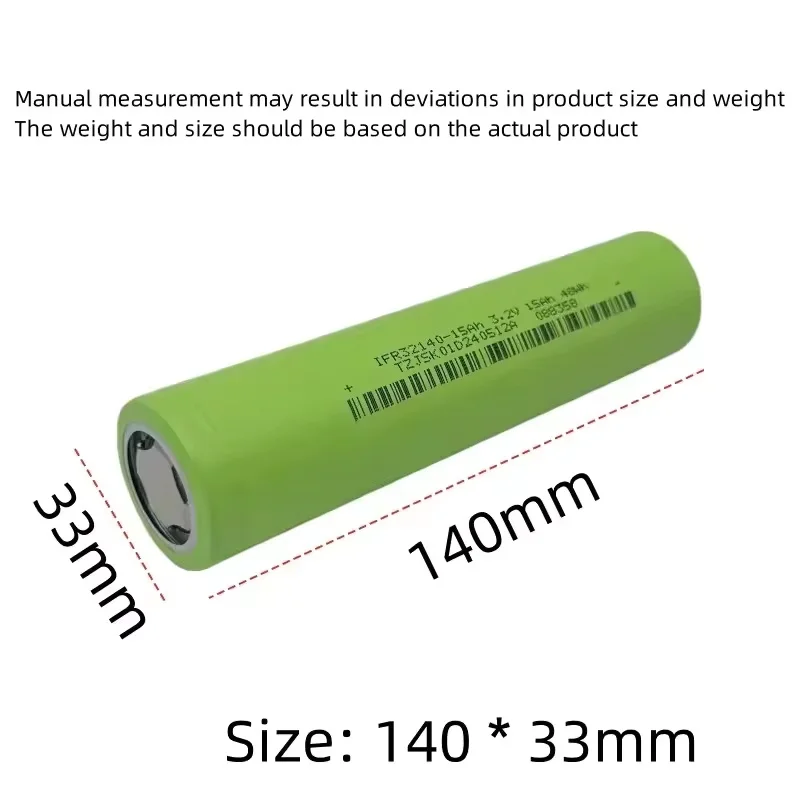 3.2V New 15000mAh 32140 LiFePO4 Battery DIY 12V 24V High-Power Electric Sightseeing Car Golf Car Electric Tool Battery Pack view 3