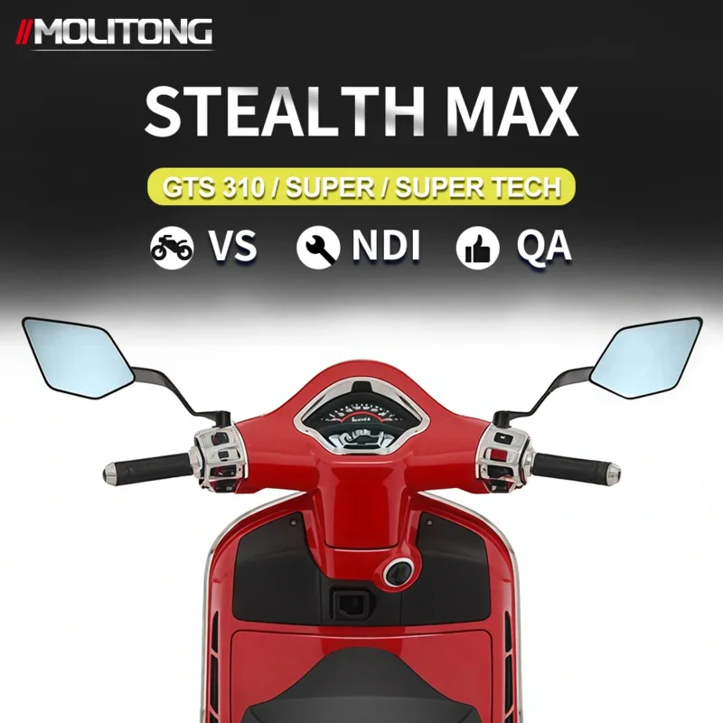 

New Motorcycle Accessories Left Right Stealth Rearview Mirror Sprint150 Primavera150 Sprint Primavera 2018-2025