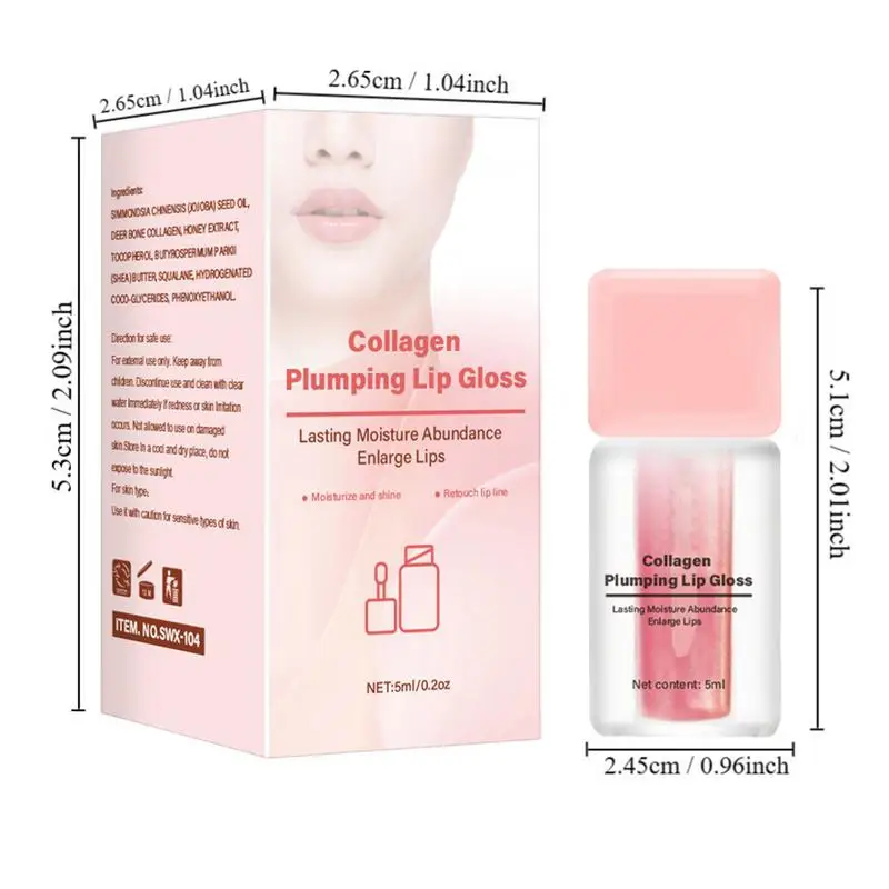 Lip Enhancer Balm Nourishing Non-sticky Lip Balm Lip Care Nourishing Lip Glow Oil Moisturizing Colored Lip Balm Instantly