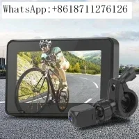 

Bike Bicycle Mirror 1080P Bicycle Rear View camera with 4.3" Screen 130 Wide Angle Color Night Vision Bikes Camera 360 Adjust