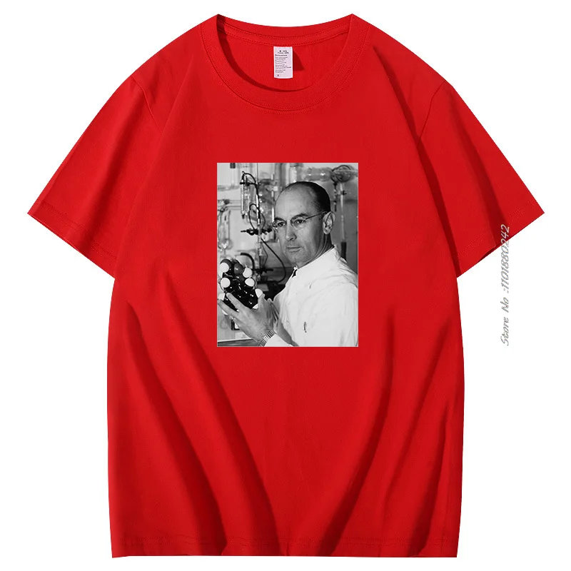 Men Cotton Short Sleeve Tshirt Summer Funny Albert Hofmann In Lsd Lab Print T Shirt Fashion Casual High Quality Mens Clothes