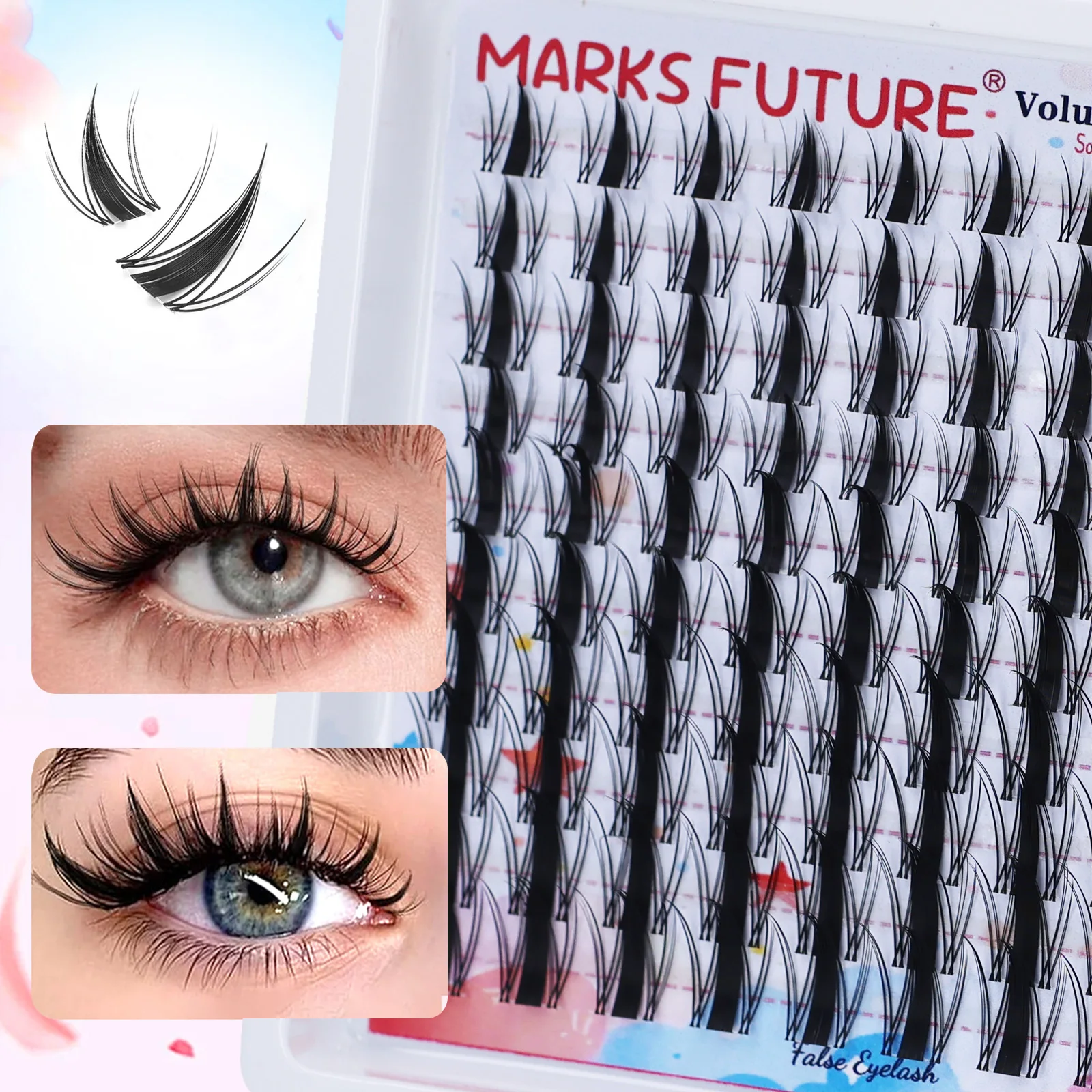 100 sztuk puszystych pojedyncz – Anime Cosplay Lashes recenzja i cena