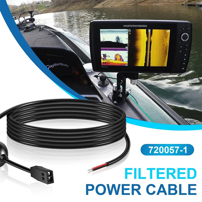 

720057-1 PC 11 Filtered Power Cable Fit for Humminbird All Helix 8/9/10/12/15 All Series 800/900 /1100 Products 797 798, 6 Feet