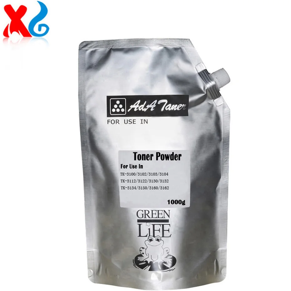 

1000g Universal Refill Toner Powder for Kyocera TK-3100 3102 3103 3104 3110 3112 3122 3132 3134 3150 3160 Black Ink