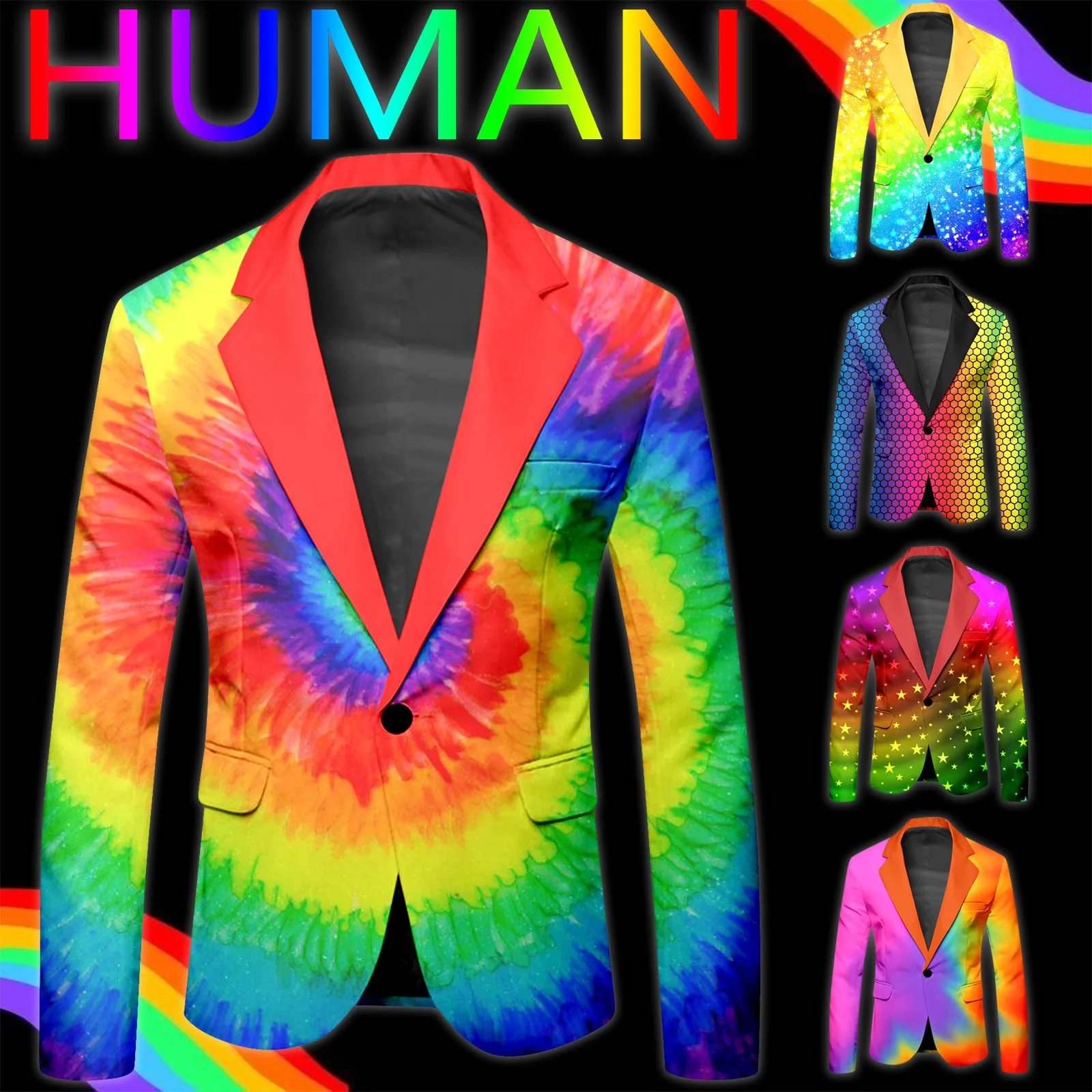 

Men Shawl Lapel Blazer Design printed Sequin Suit Jacket Dj Club Stage Singer Clothes Nightclub Blazer Wedding Party Suit Jacket