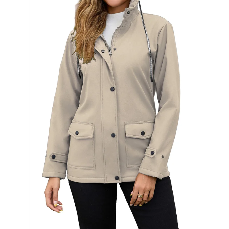 

Женская водонепроницаемая куртка от дождя, ветровка с капюшоном, плащ для пеших прогулок, путешествий на открытом воздухе