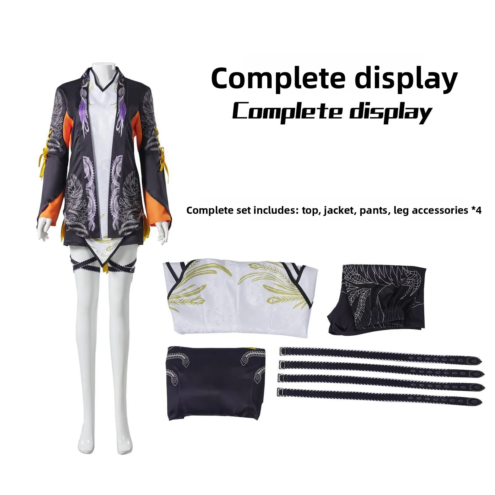 

loween Costume Cos Iron Fist Ling Xiaoyu Clothes Role-plang Outfit Traditional Chinese Women's Faion Stage Costume