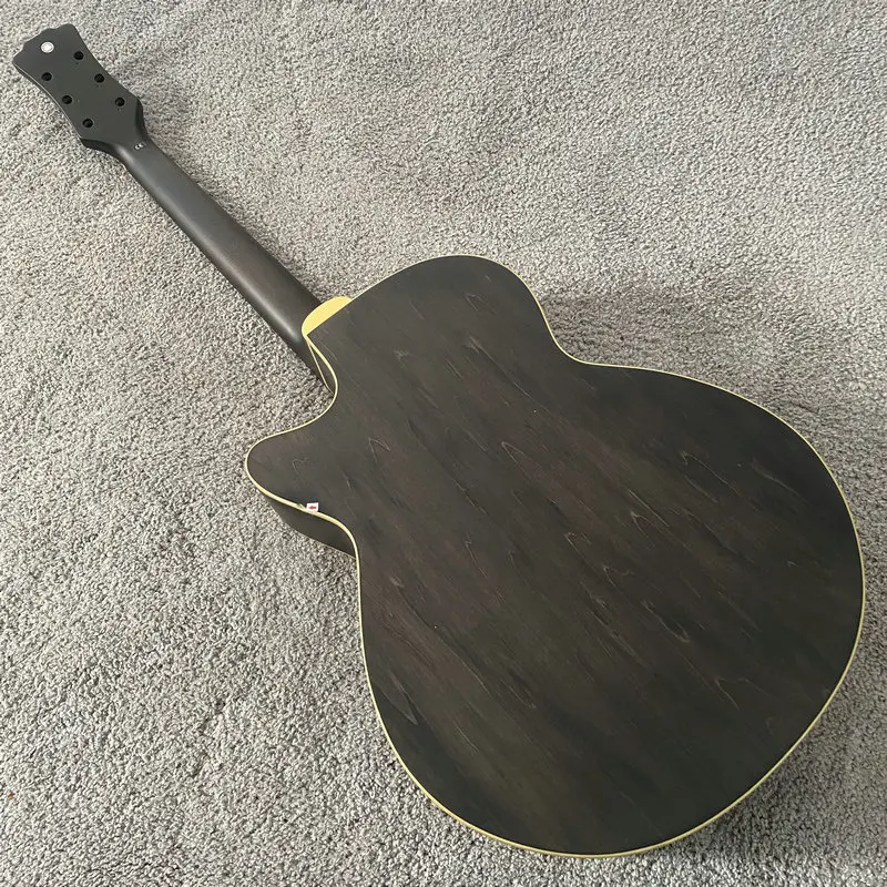 A230 LUAN Acoustic Guitar Without Logo Unfinished Version No Hardwares Made By Korea Guitar Factory in China Stock Guitar Kits