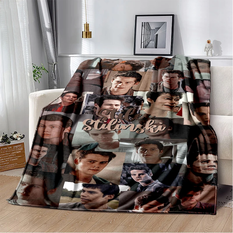 ثلاثية الأبعاد ديلان أوبراين DOB الممثل لينة بطانية قطيفة ، الفانيلا بطانية رمي بطانية لغرفة المعيشة غرفة نوم أريكة تتحول لسرير نزهة غطاء هدية