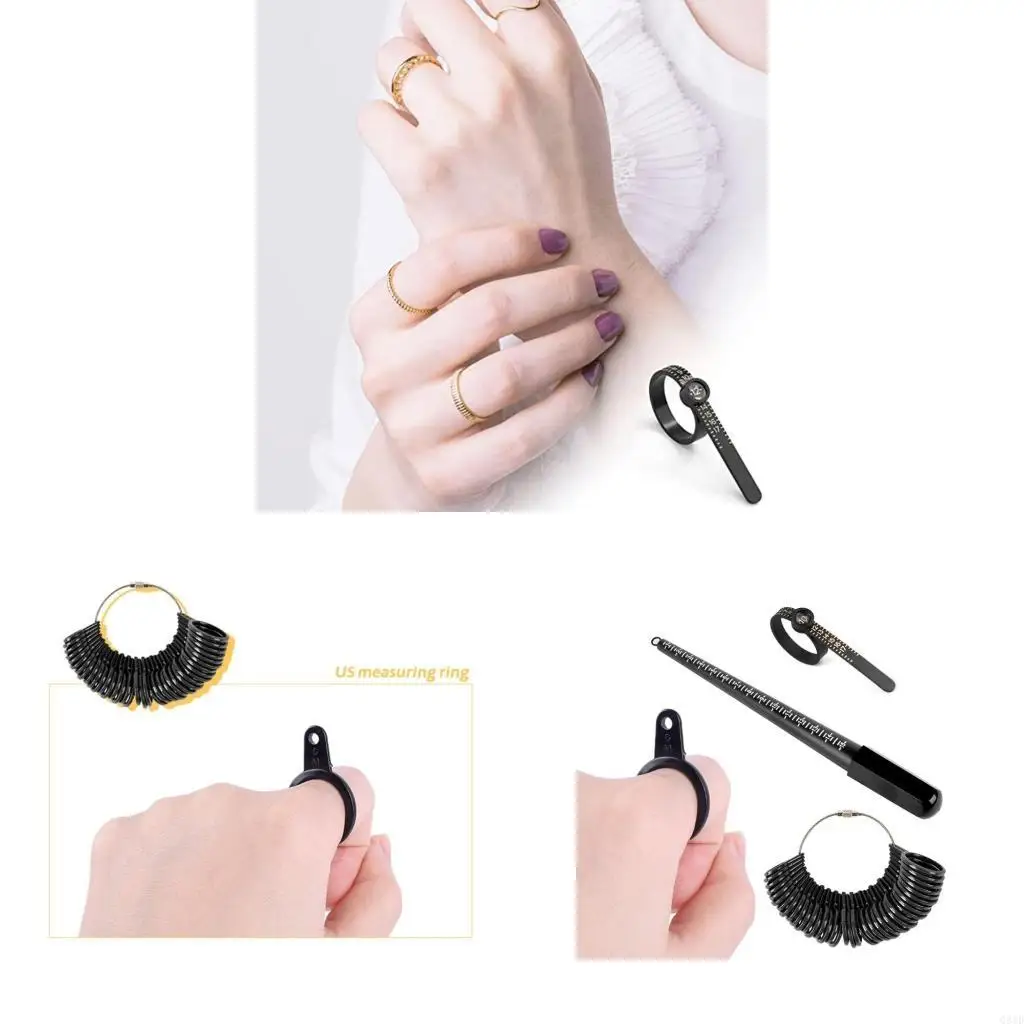 

Ring Size Measurement Tool Set U.S.Degrees Ring Used for Jewelry Making Finger Measurement US Ring Size Ruler