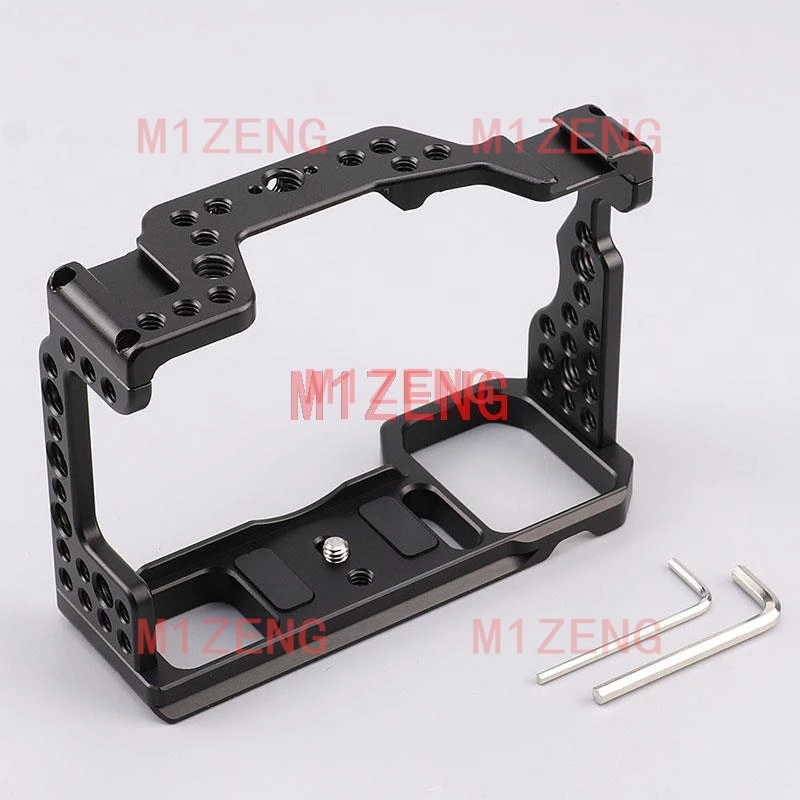 Aluminiowy uchwyt do klatki operatorskiej, ramię do mocowania filmu, wspornik stabilizujący do statywu wideo do kamer SONY A7M3/A7R3/A9/A7II/A7R2/A7M2 — zdjęcie produktu 5