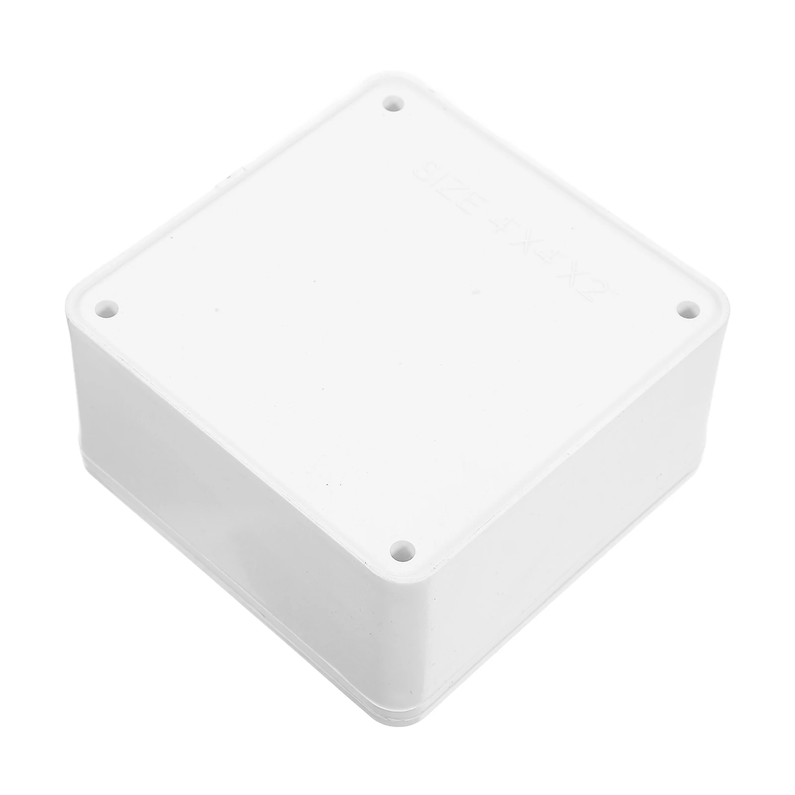 

PVC Junction Box Waterproof Electrical Project Boxes for Electronics Ideal Indoor Outdoor Use Compact Design Easy Install DIY