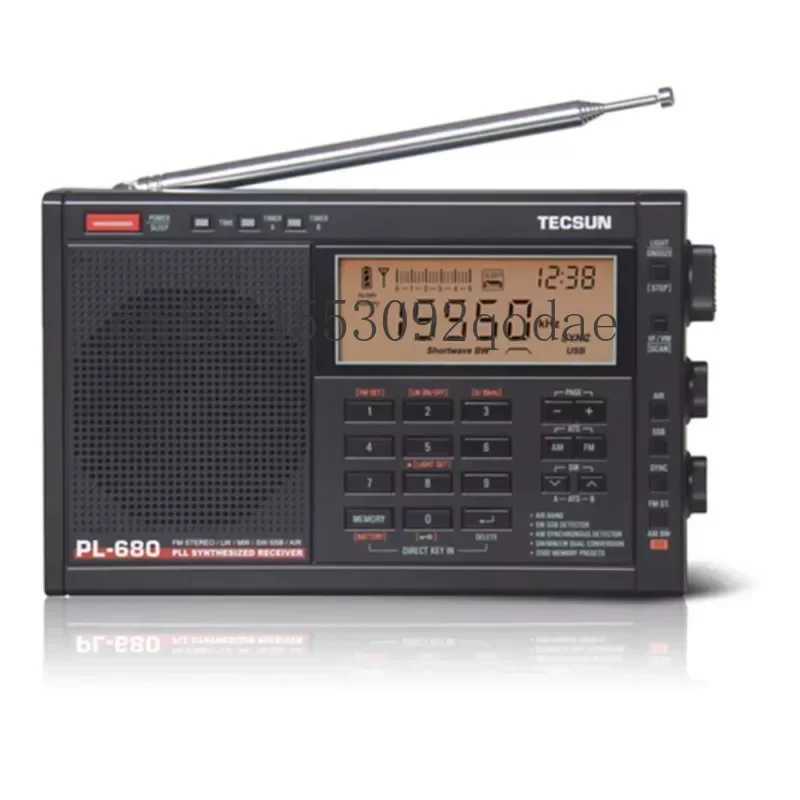 Стереоприемник PL680, портативный динамик, новый Tecsun PL-680 Radio FM, Цифровая настройка, Полнодиапазонный FM/MW/SBB/PLL, синтезированный
