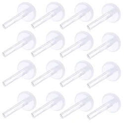 10/20/30/50/100PCS 16G Anti-allergy Acrylic Base For Labret Lip Ring Earring Internally Threaded Base Lip Piercing Body Jewelry