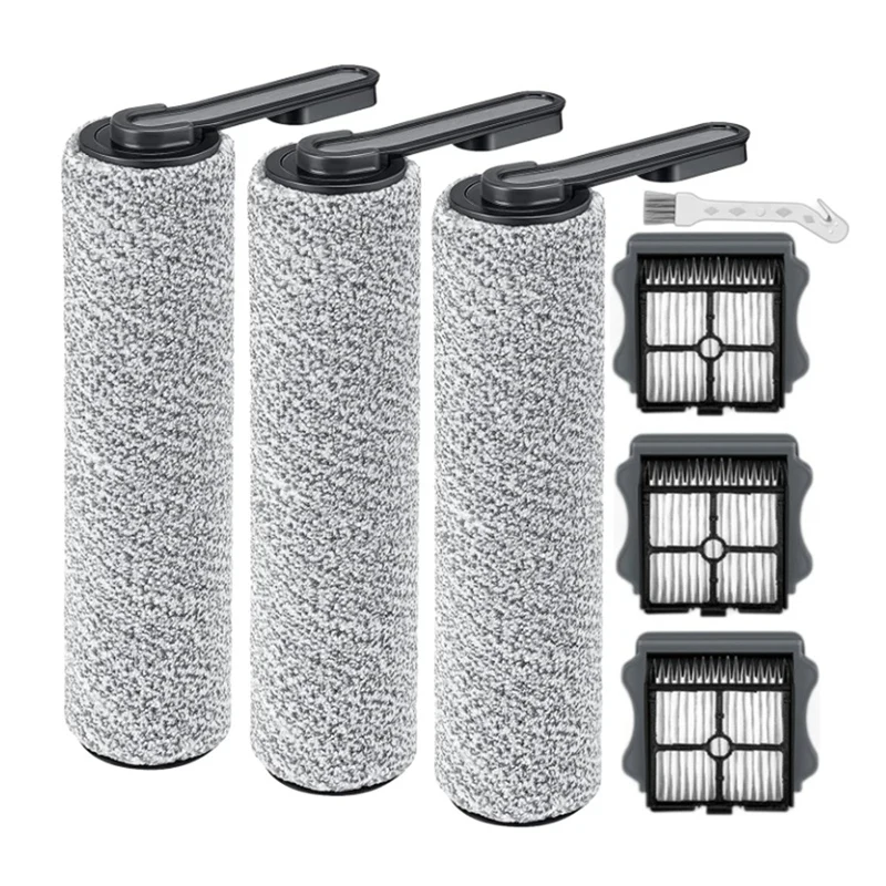 Rodillo de cepillo y filtro para Tineco Floor ONE S5 /S5 Pro, repuestos de aspiradora en seco y húmedo inalámbrico
