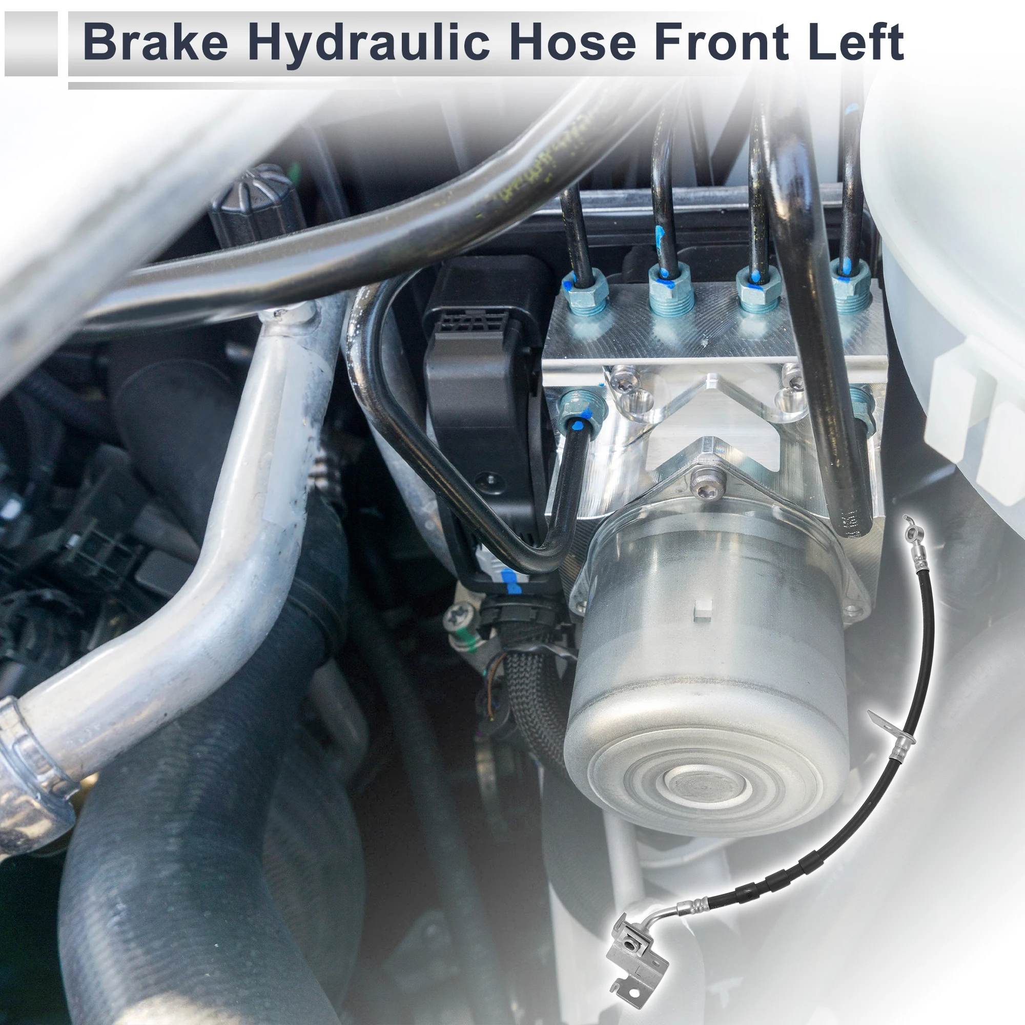 

UXCELL 1 шт. передний левый тормозной шланг для Ford Edge 2015, тормозной гидравлический шланг No 10092798