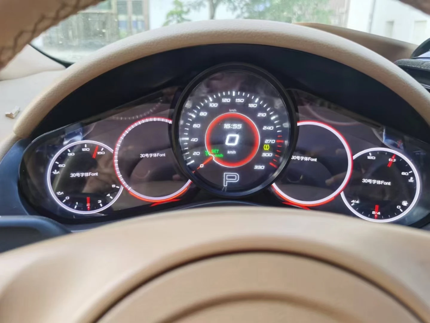 Carro LCD Cluster Digital para Porsche Cayenne, SpeedMeter, Tela Dash, Unidade de Painel de Instrumentos, Cockpit Virtual, Panamera 2010-2017, Novo