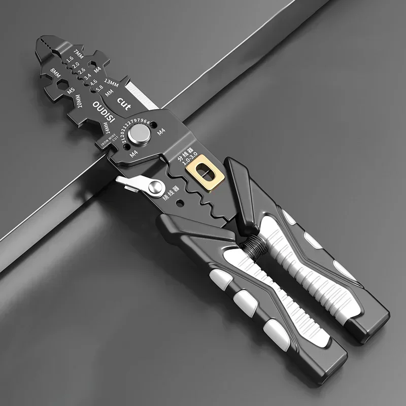 

Wire Stripper Decrustation Pliers Ire Stripper Electric Cable Stripper Cutter Multifunctional Splitting Winding Electrician Tool