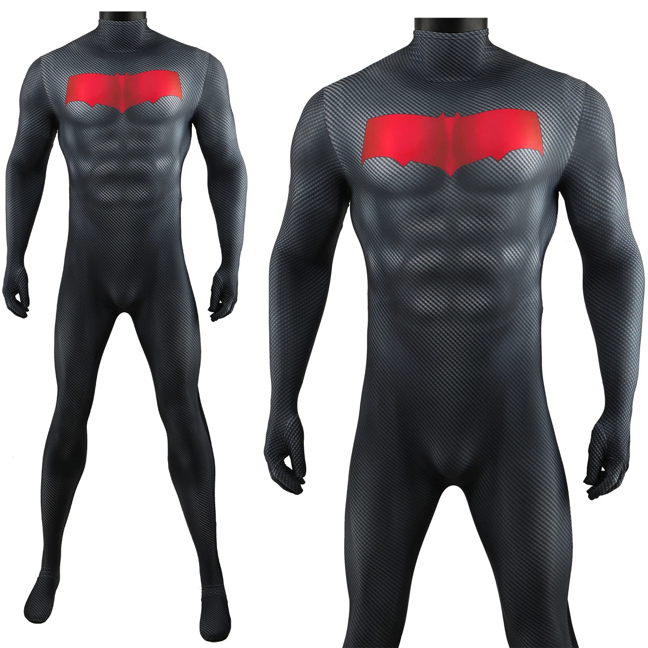 Red Hood Robin Costume Cosplay Superhero Jason Todd Zentai Bodysuit Spandex Boys Halloween Costume Adult Kids