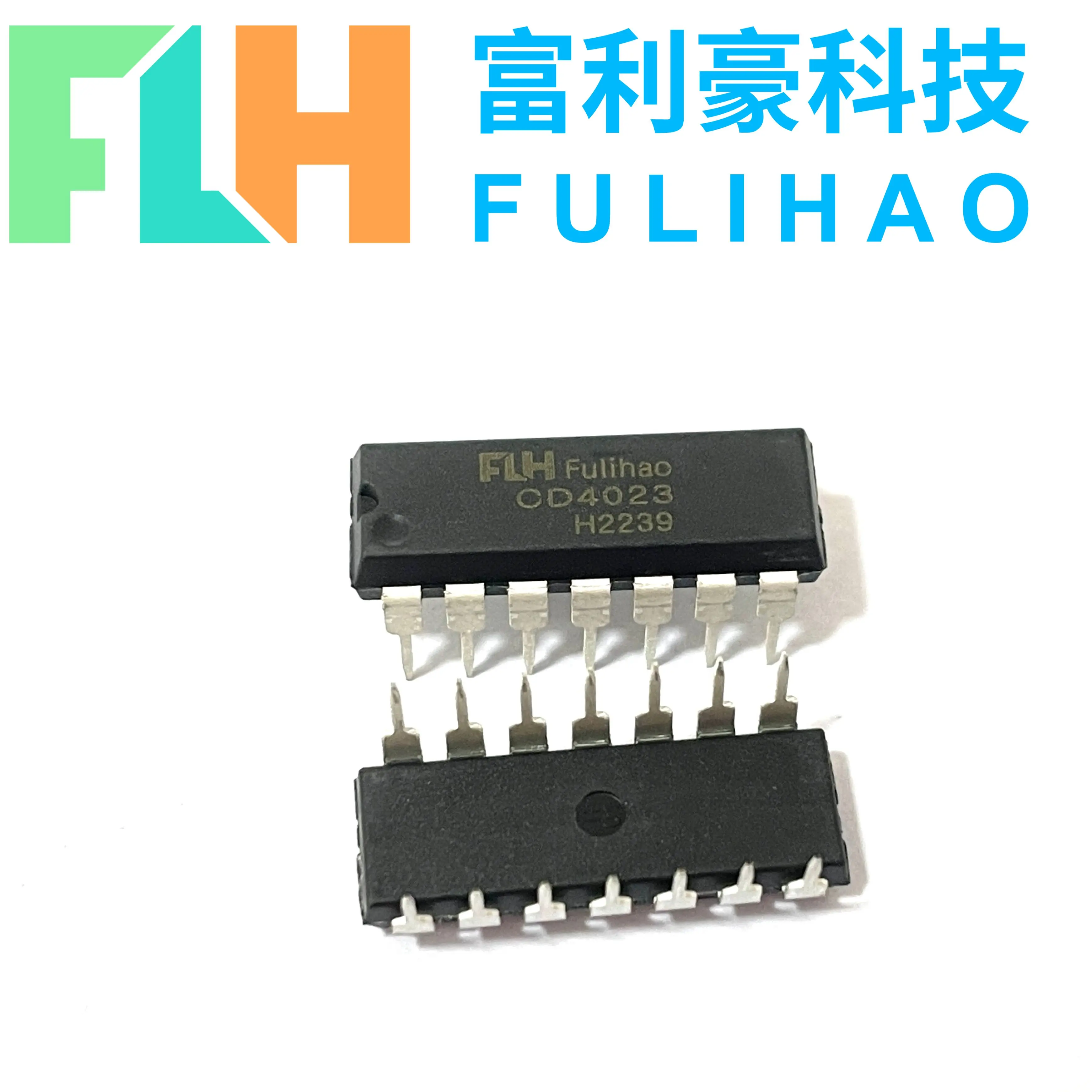 10PCS CD4023N CD4023BE DIP-14 CD4023 CD4023BCN DIP Logic Chips CD4023BE